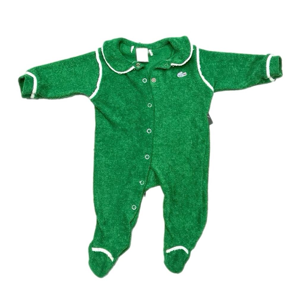 Vintage Lacoste Terry Cloth Baby Romper